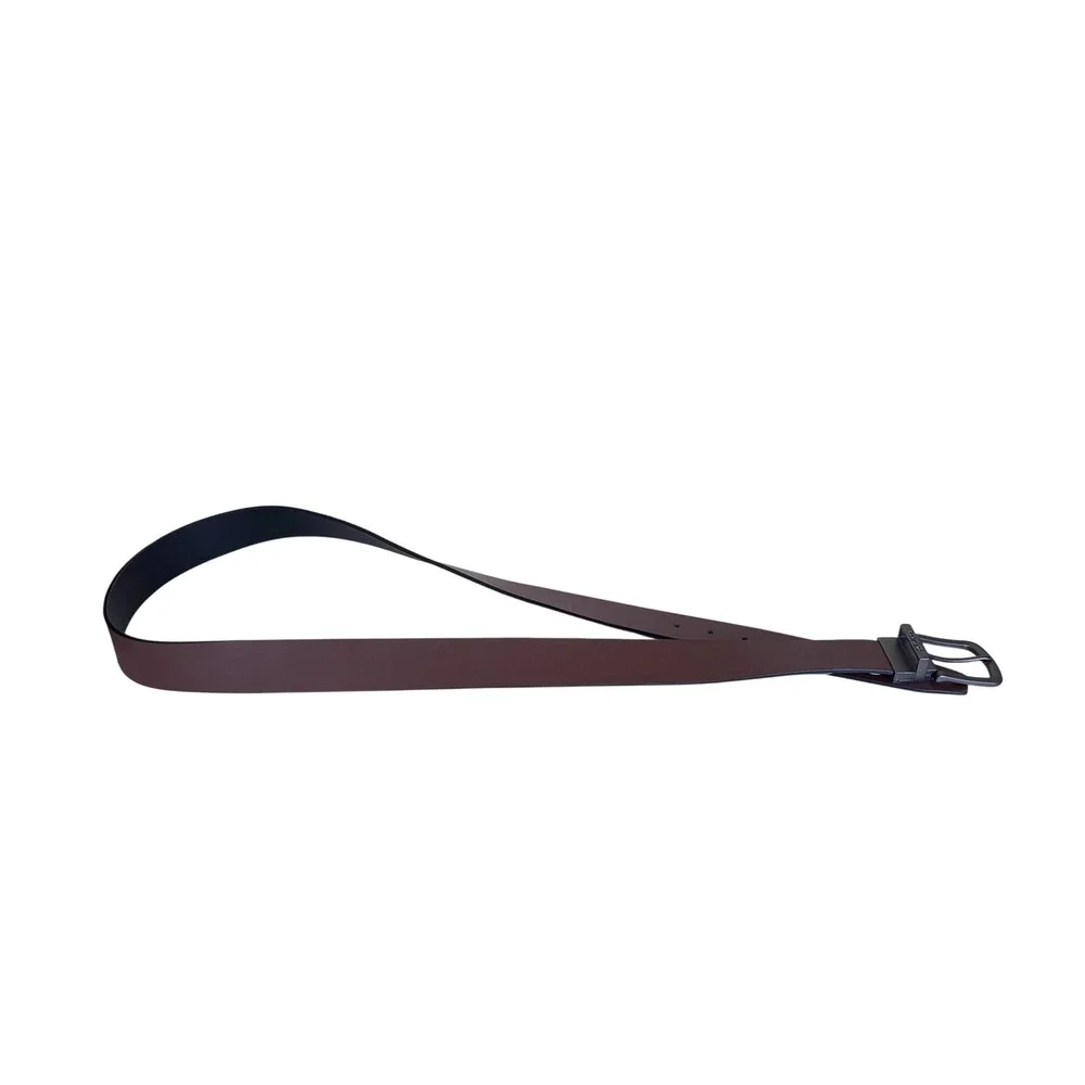 Timberland Mens Reversible Casual Belt 32-42 Brown Black Leather Swivel Buckle